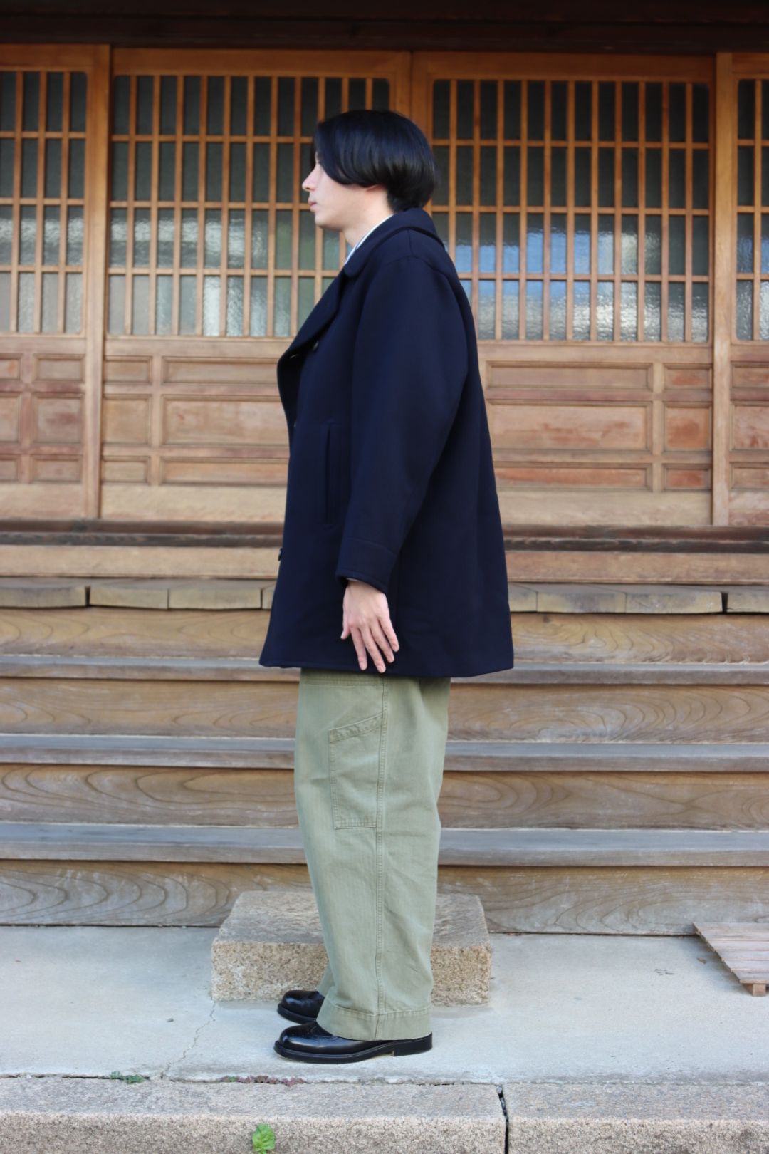 A.PRESSE Pea Coat style
