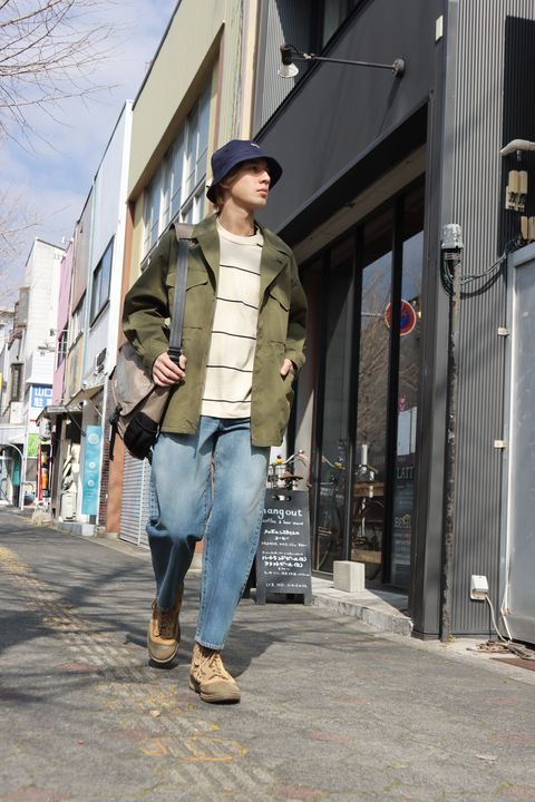 blurhms 24SS blurhms NAPP Border L/S Tee & blurhms ROOTSTOCK Denim Classic sytle 2024.2.12