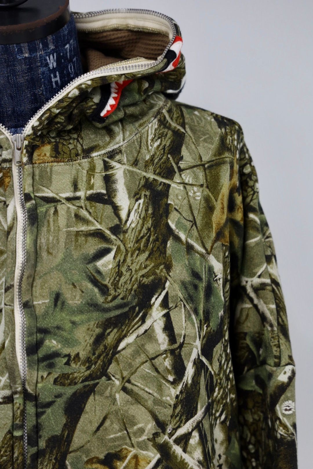セントマイケル BAPE_ZIP HOODIE/SAHARK/CAMO(SM-HR1-0000-C38)