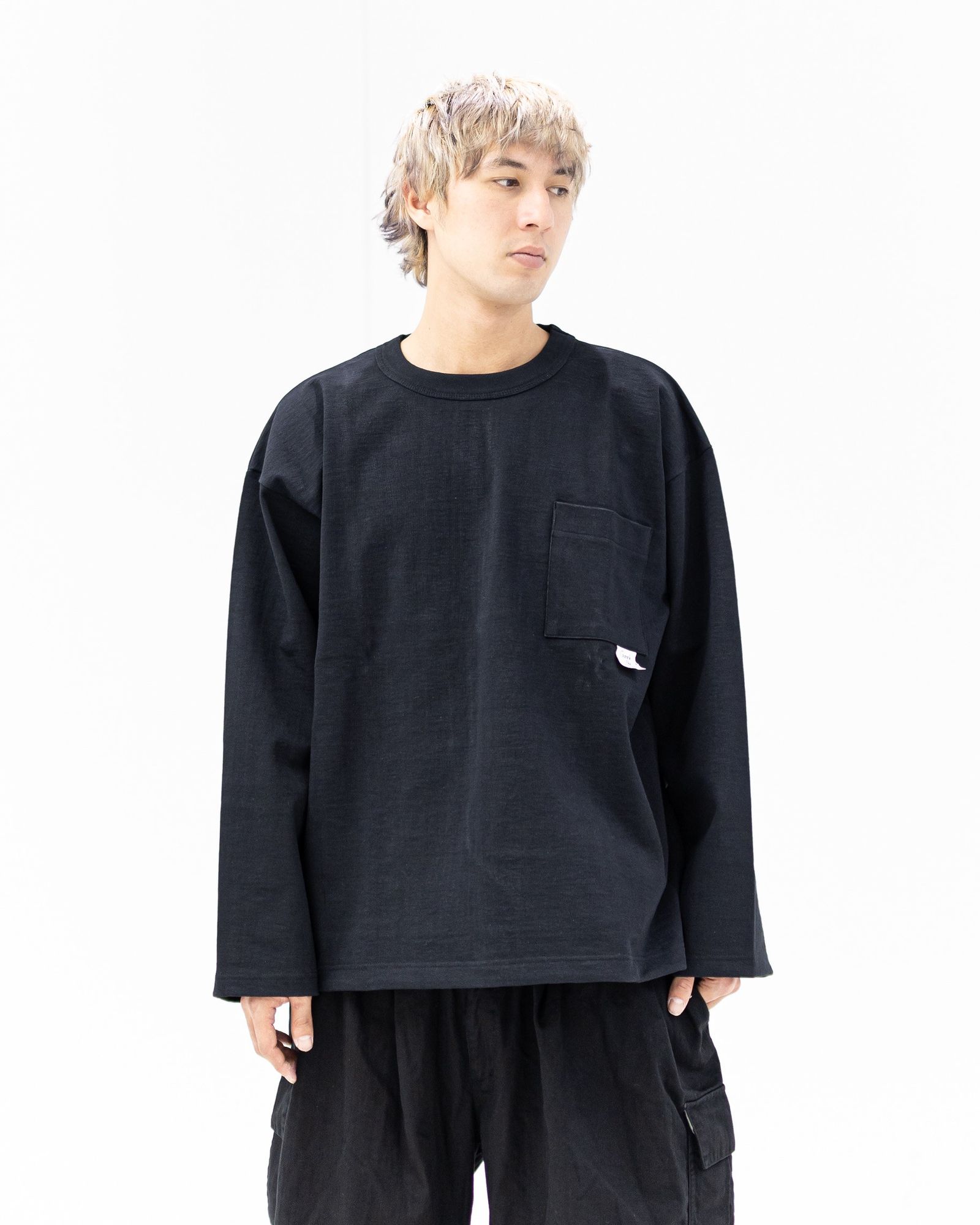 Gurank グランク 26SS Tシャツ 14/2LW Big PLT-shirts(2616BG)BLACK★新作発売！