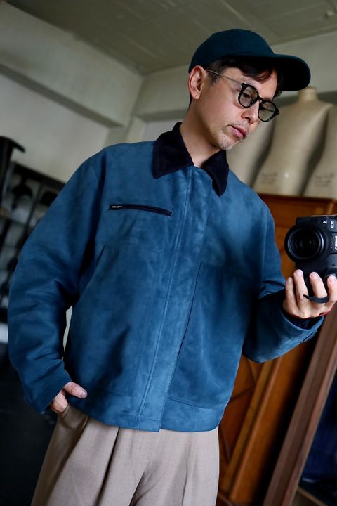 YOKE ヨーク26SS Goat Suede Work Jacketスタイル