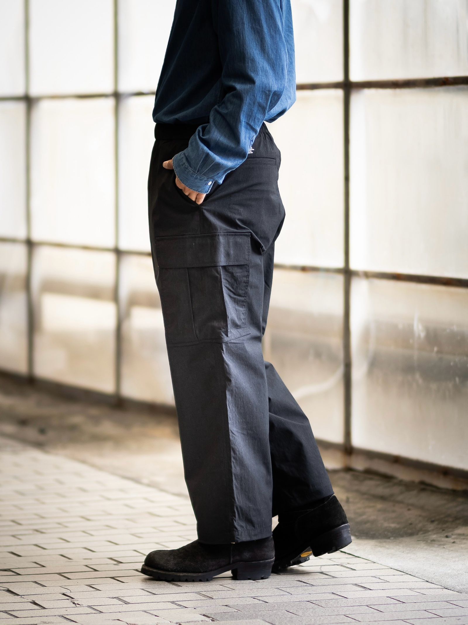 フレッシュサービス 26AW TACTICAL WOOL CARGO PANTS(FSC263-40025)BLACK☆9月26日(土)新作発売！