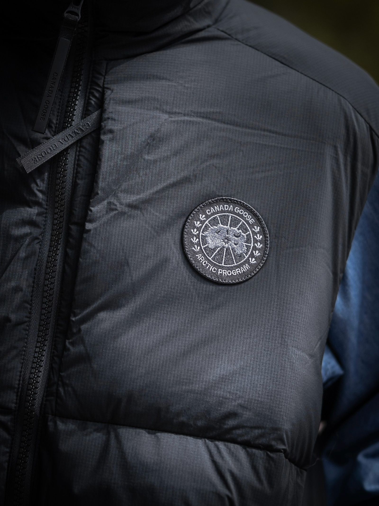CANADA GOOSE Lodge Vest Black Disc MARK STYLE