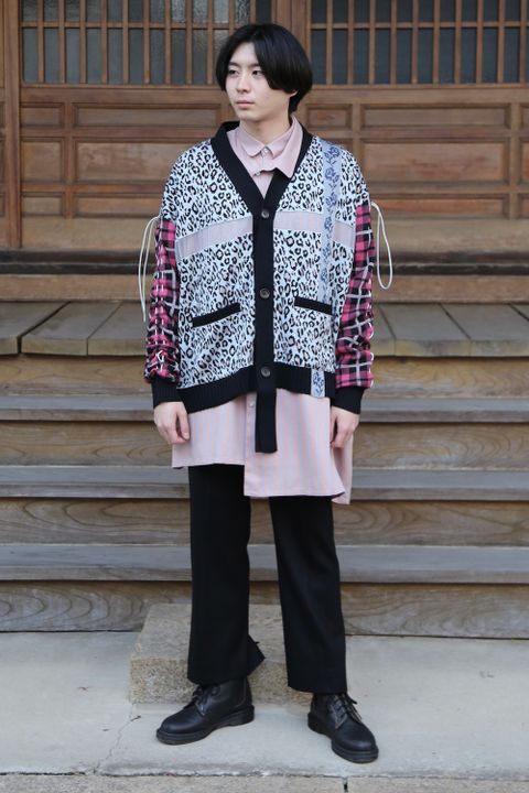 KIDILL×rurumu Drawcord Knit Cardigan style.2021.1.17