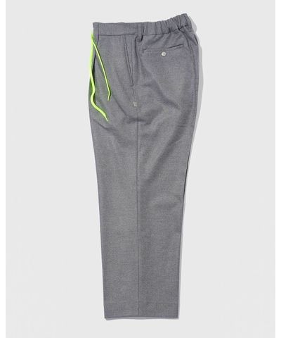 セダンオールパーパスFW23 Tech Flannel Wide Slacks (SD23F-PT04)Grey☆10月28日(土)発売！