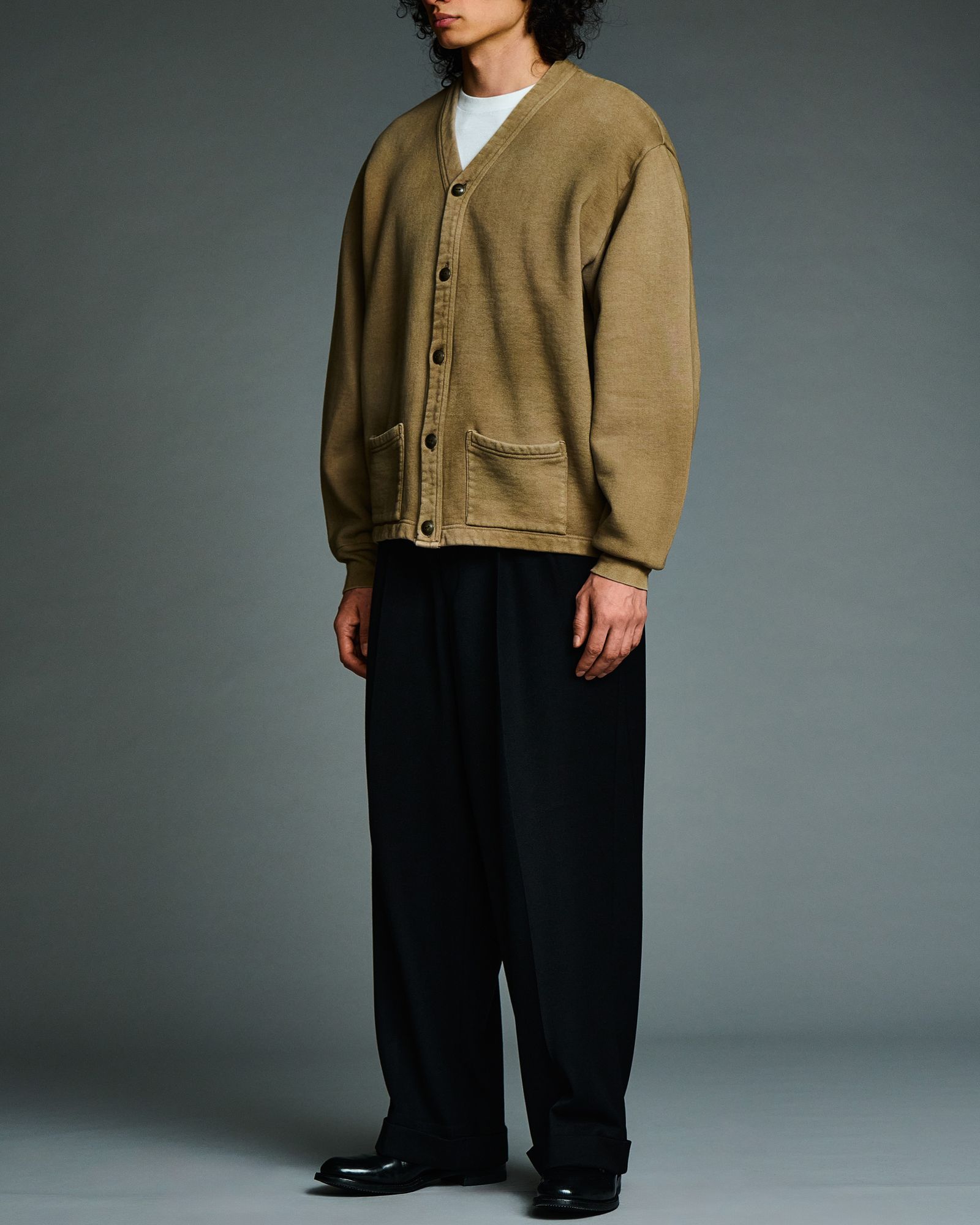 アプレッセ 2026 STYLE2 Vintage Sweat Cardigan(26AAP-05-14)MOCHA☆9月19日(土)発売！