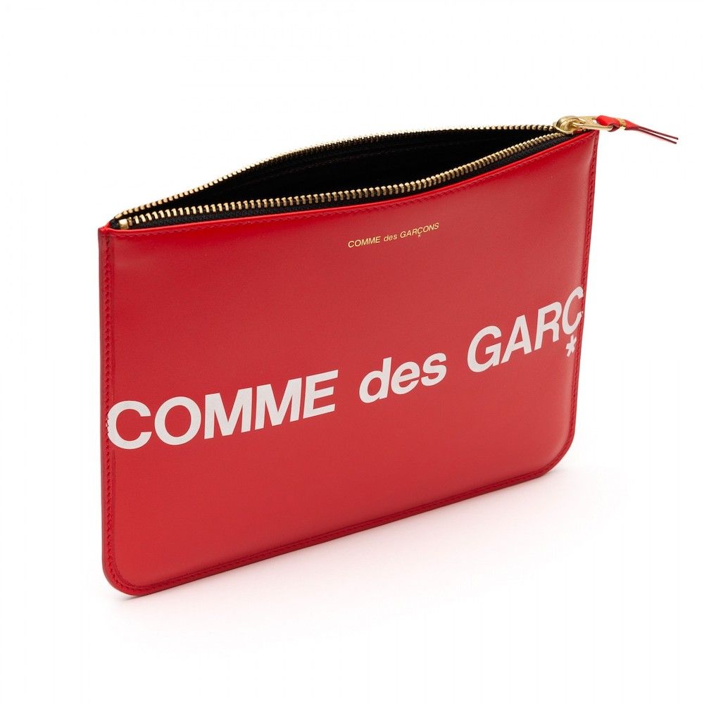 Wallet COMME des GARCONS - コムデギャルソン CDG Wallet Huge Logo SA5100HL RED | mark