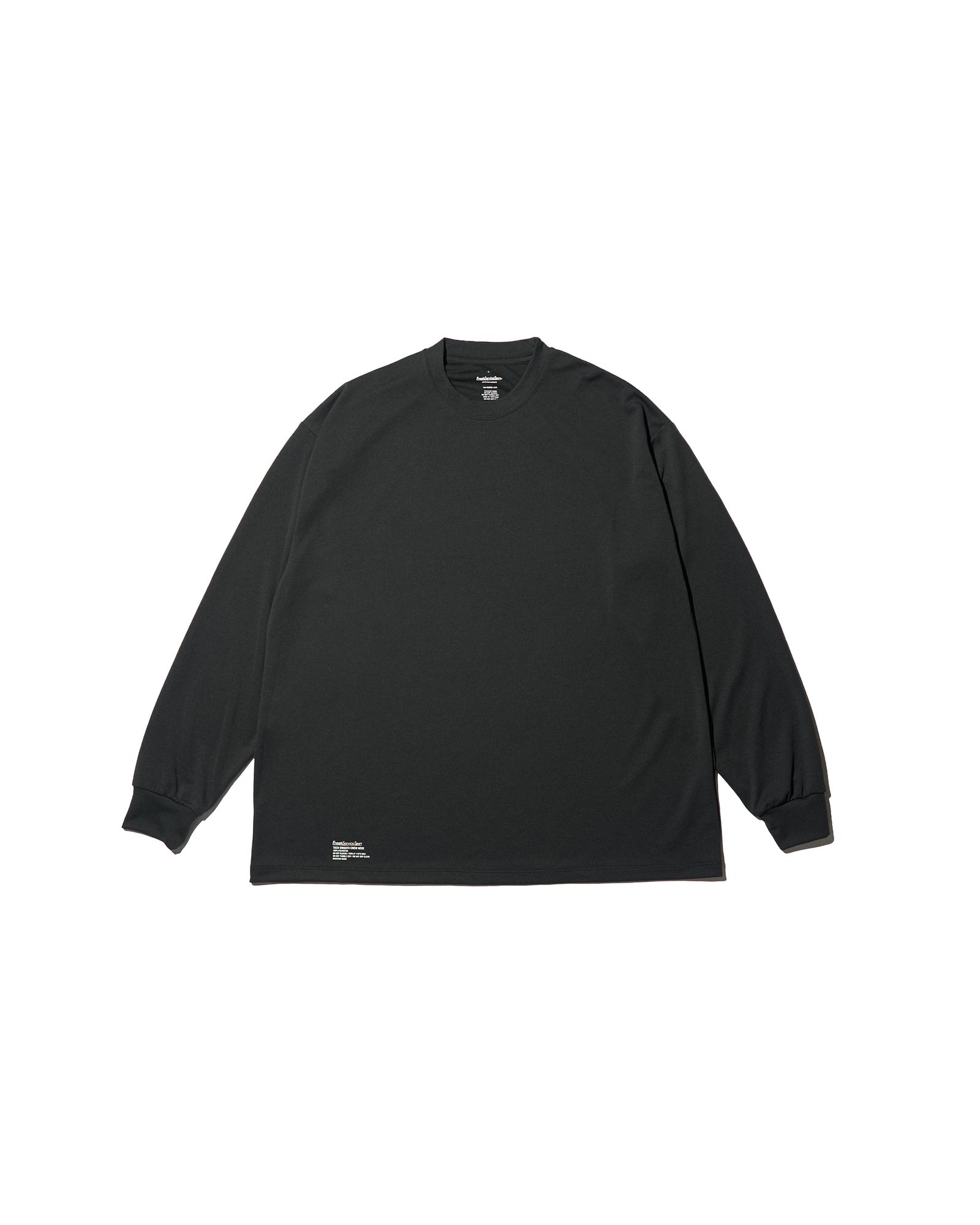 フレッシュサービス 2-PACK TECH SMOOTH L/S CREW NECK(FSS261-70135B)BLACK☆2月28日(土)発売！
