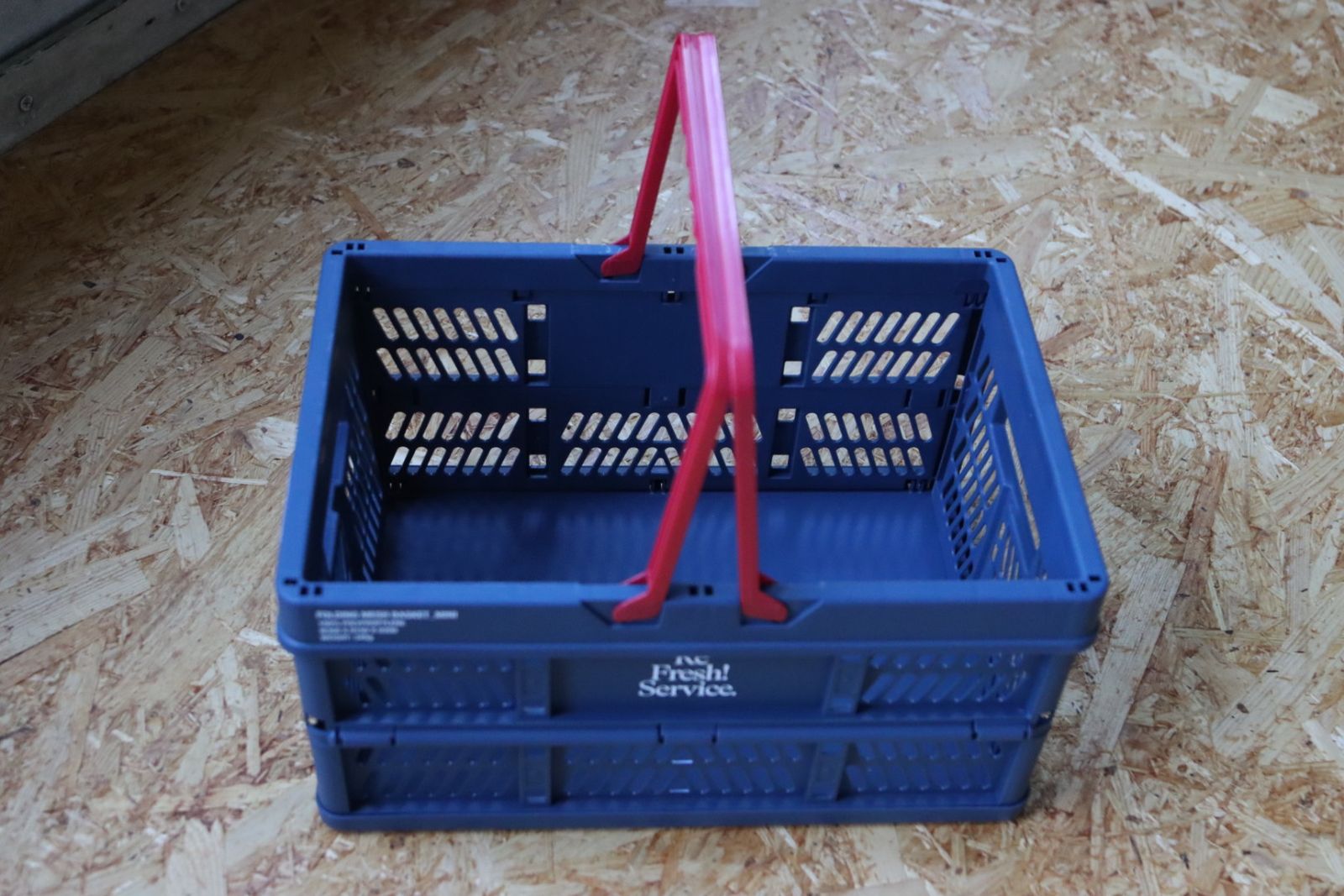 フレッシュサービスReFresh!Service. “SAUNA FOLDING MESH BASKET”(NAVY)