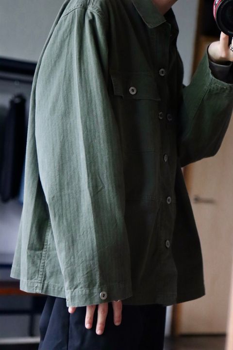 A.PRESSE アプレッセ 2023 Style2 M-44 HBT Jacketスタイル