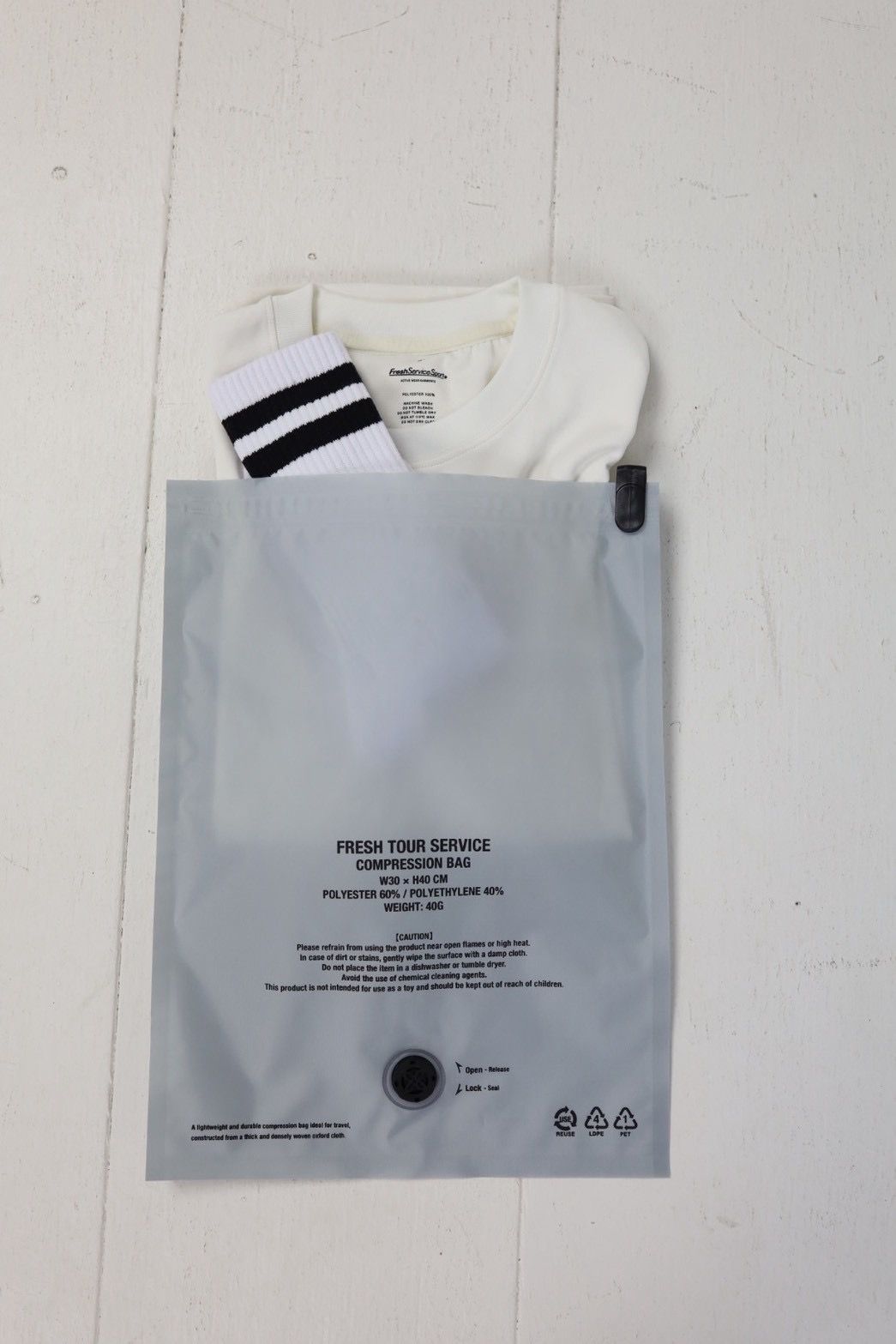 フレッシュサービス 2-PACK COMPRESSION BAG_S(FSP261-90068)GRAY☆1月17日(土)新作発売！