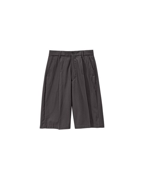 Graphpaper 26SS Women's Brushed Cotton Gabardine Shorts(GL261-40397)CHARCOAL☆2月7日(土)発売！