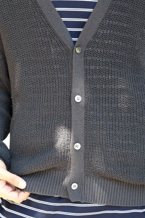 Graphpaper Coiled Wool Nylon Cardigan PICK UP STYLE !