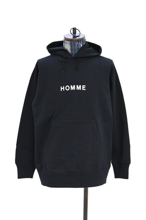 コムデギャルソンオム HOMMEプリントパーカー(HQ-T105-051)BLACK☆2月6日(金)発売！