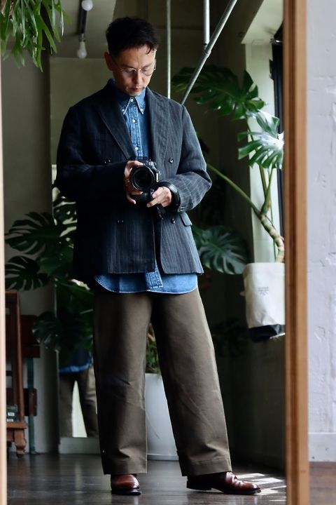 アプレッセ22FW BD Denim Shirtスタイル3.2022.8.11.