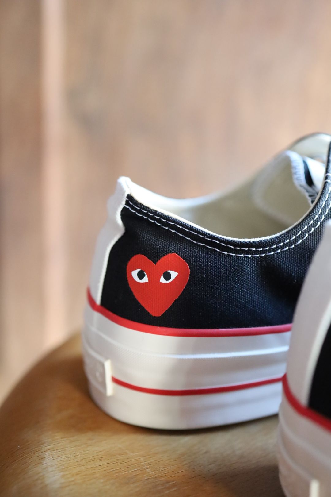 プレイコムデギャルソン PLAY CONVERSE CHUCK TAYLOR(AZ-K125-001-1)BLACK