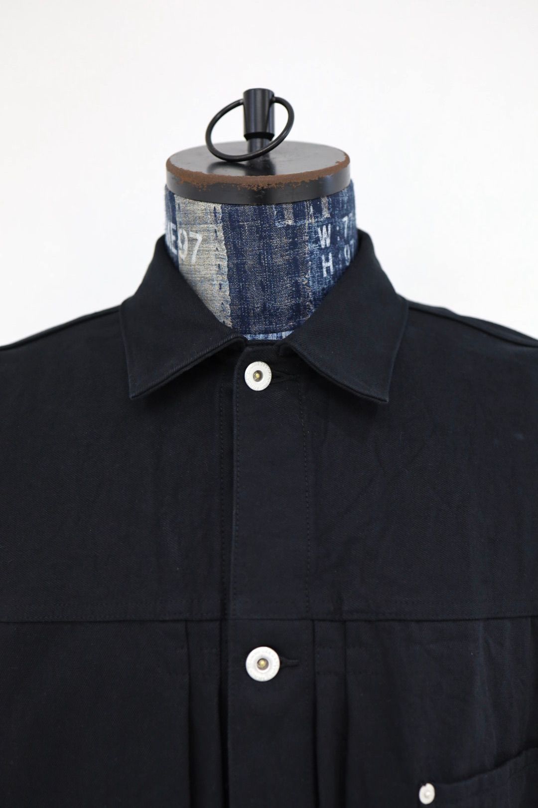 コムデギャルソンオム26SS 1stタイプデニムジャケット(HQ-J013-051-1)BLACK☆3月6日(金)発売！