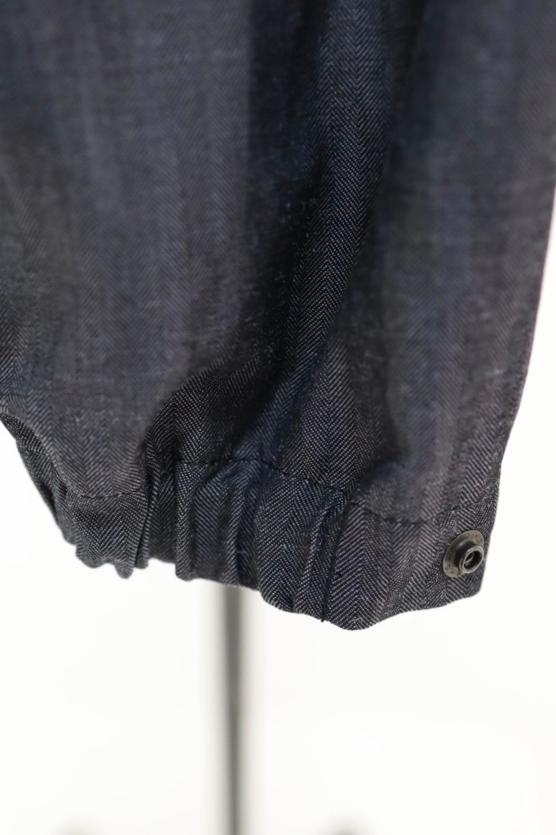 コムデギャルソンオム26SS ウールラミーギャバ×牛革ジャケット(HQ-J006-051)BLACK☆2月6日(金)発売！