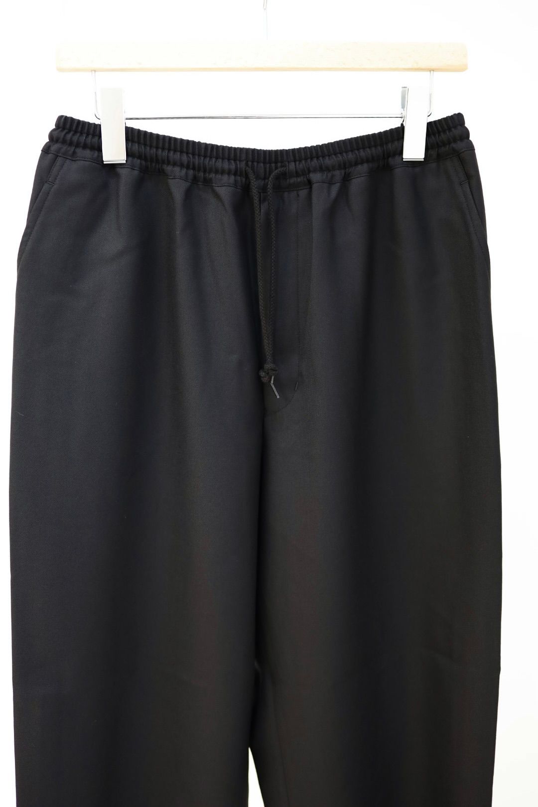 コムデギャルソンオム26SS ウールギャバパンツ(HQ-P009-051)BLACK☆2月6日(金)発売！