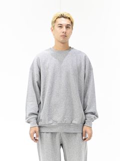 フレッシュサービス 26AW CLASSIC TERRY SWEAT SHIRT(FSC263-70011)H.GRAY