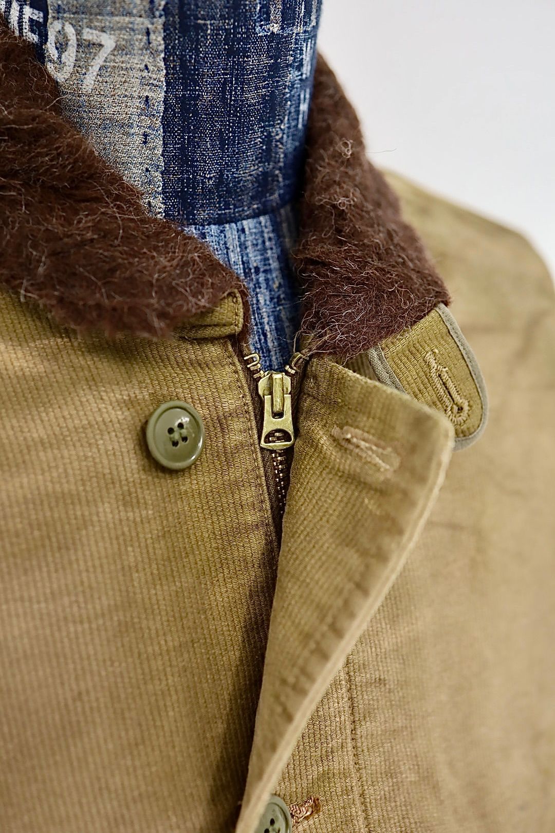 BOW WOW 26FW WIDE WALE N-1 DECK JACKET(BWU-WN1DJ) KHAKI☆9月26日(土)発売！