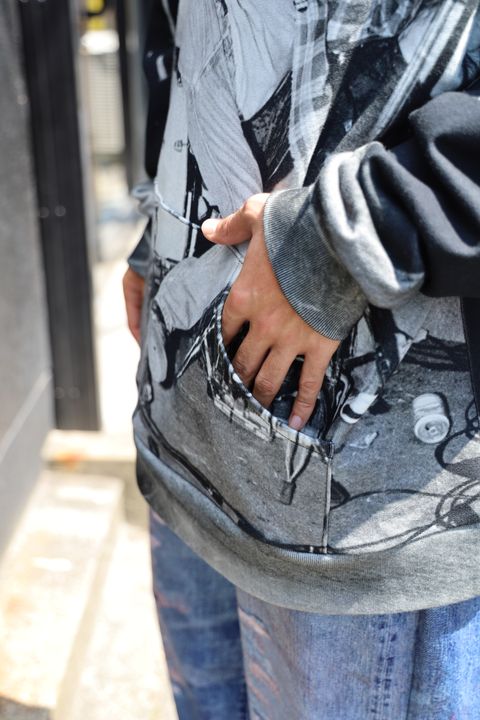 TALKING ABOUT THE ABSTRACTION CHALLES PHOTO PARKA-Aスタイル