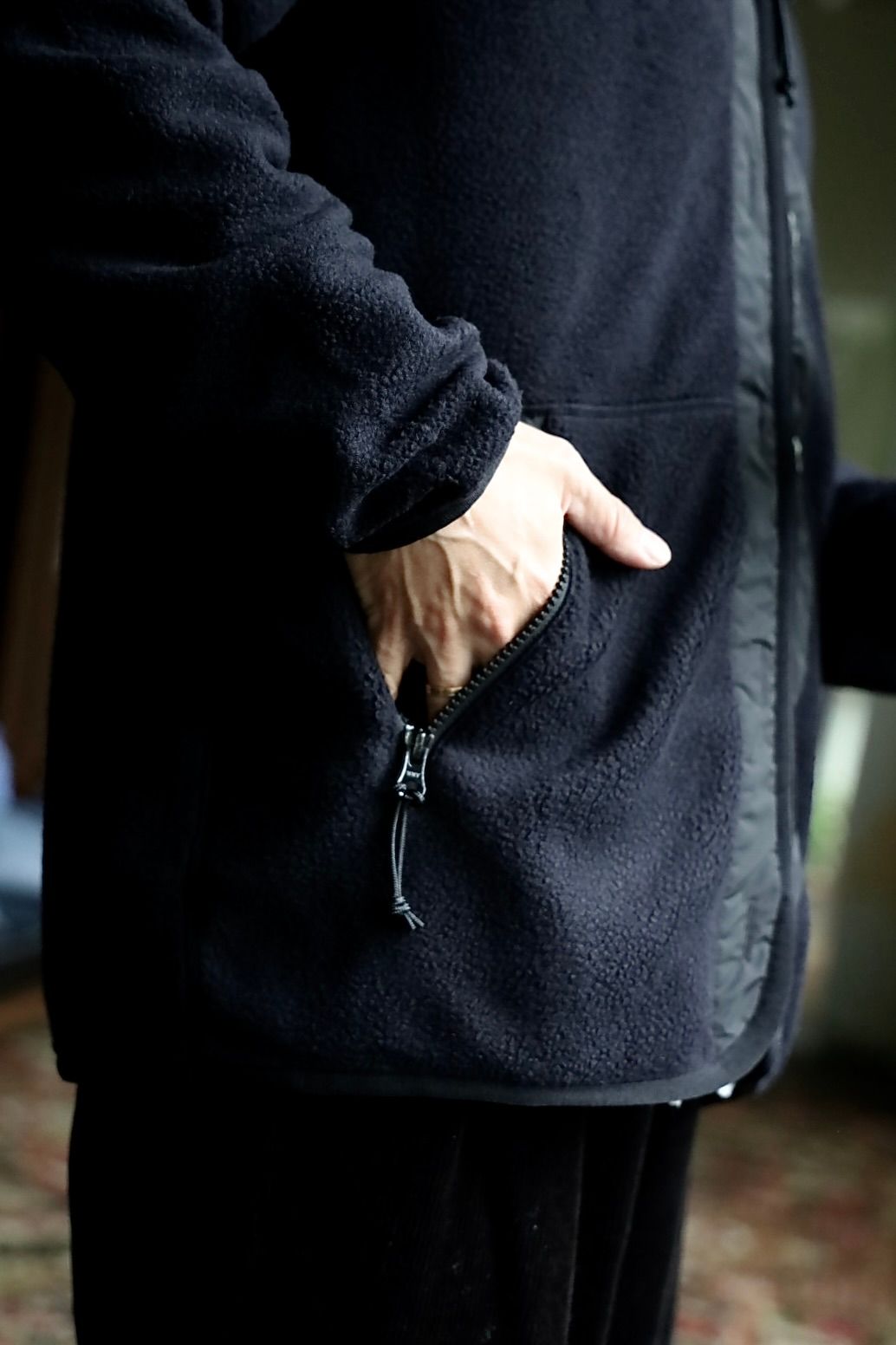 COMME des GARCONS HOMME 26FW エステルボアライナーカーディガンスタイル