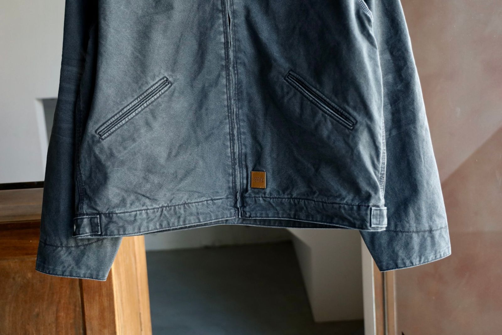 セダンオールパーパス FW25 Vintage Washed Cotton Duck Jacket(SD25F-JK02)Charcoal☆9月6日(土)発売！
