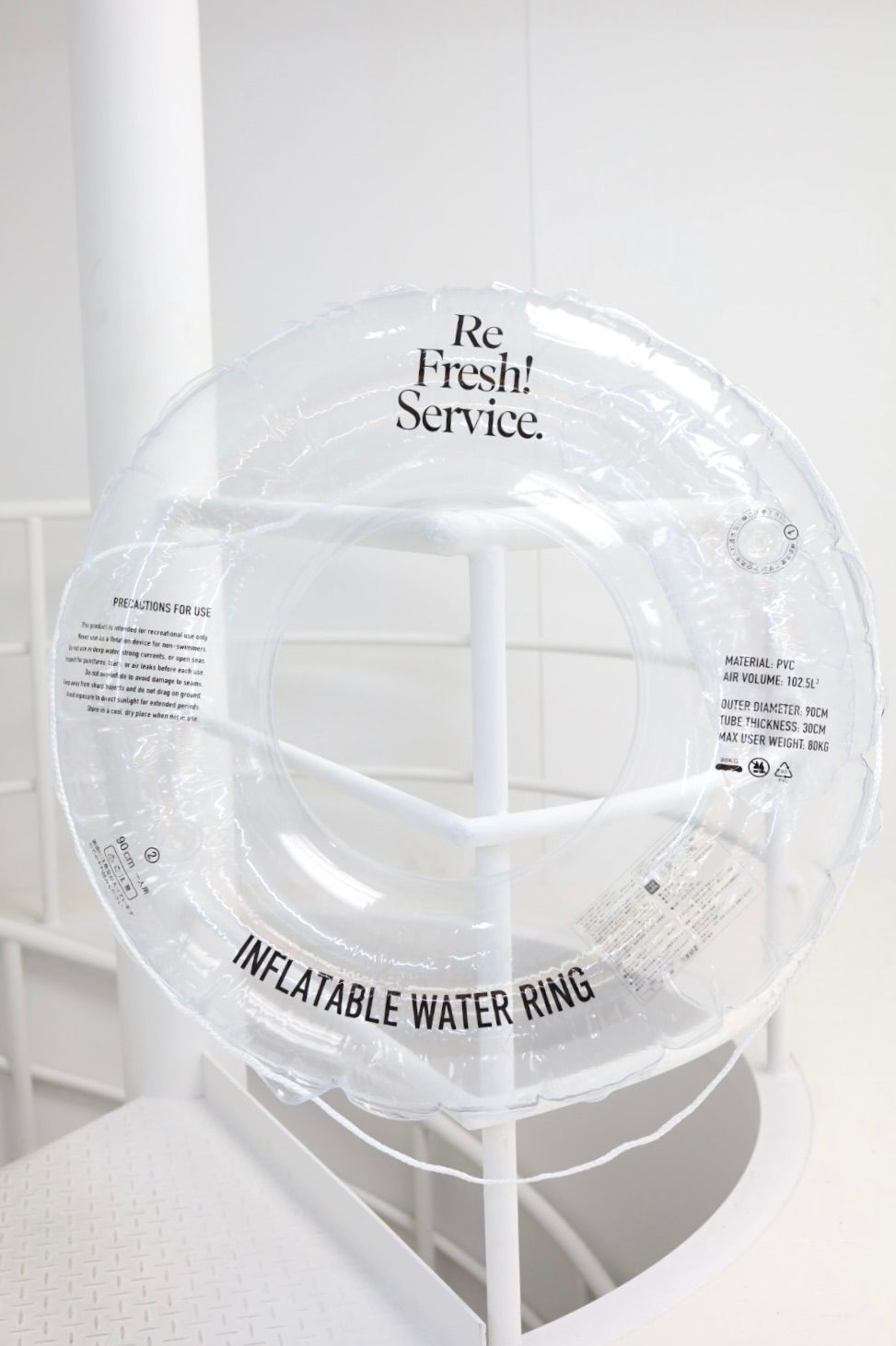 ReFresh!Service. INFLATABLE WATER RING(FSR261-99288)BLACK☆3月28日(土)発売！