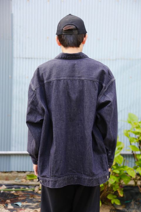 Graphpaper Colorfast Denim Blouson"INDIGO"Style.2020.7.21.