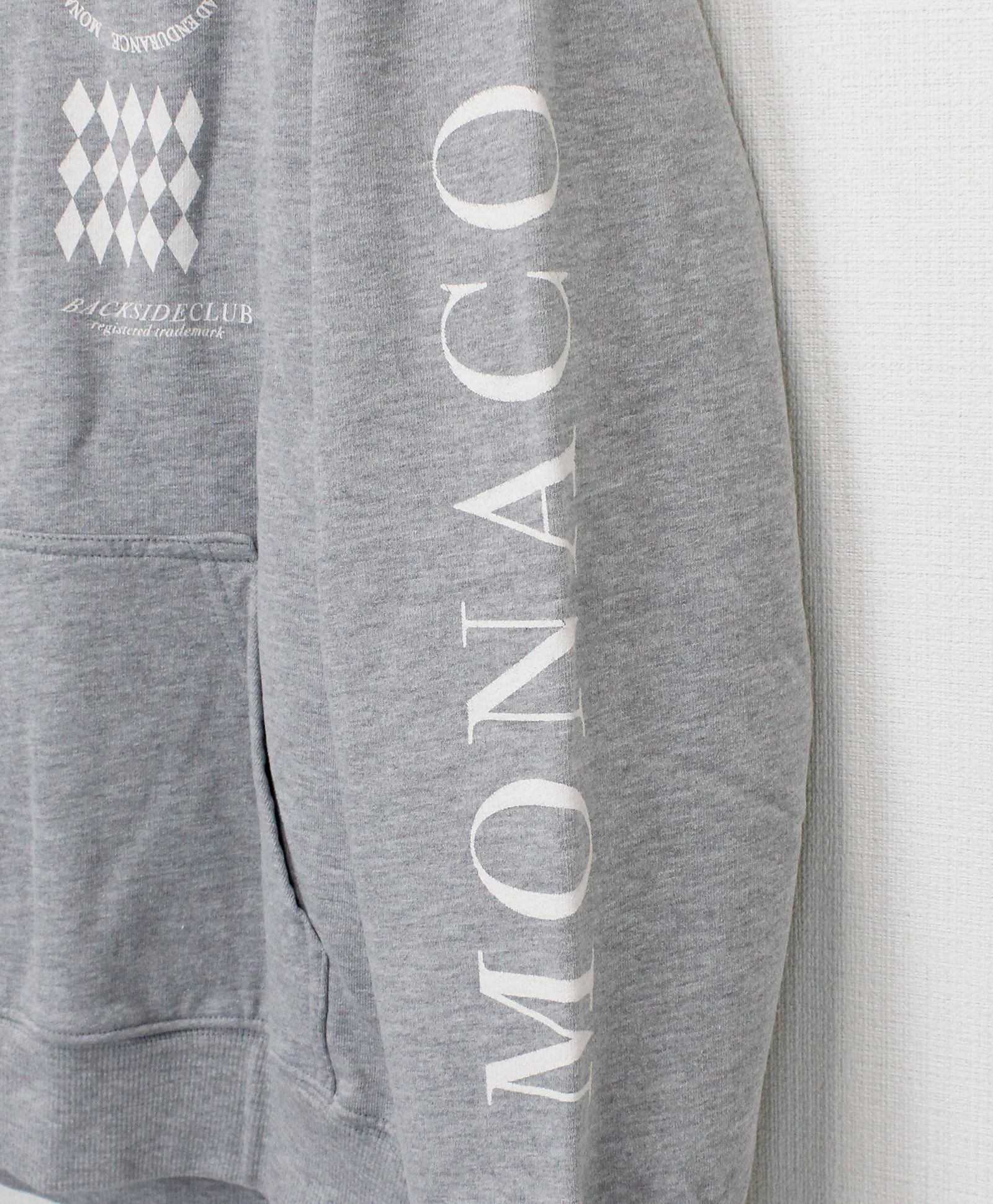 プルオーバーパーカー / ARCH HOODIE  / GREY 【HOW 734】