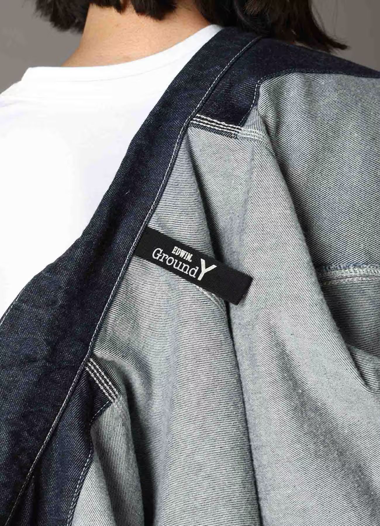 Ground Y×EDWIN 11oz INDIGO DENIM COVERALL  / デニムカバーオール / INDIGO [GX-Y01-006-1]