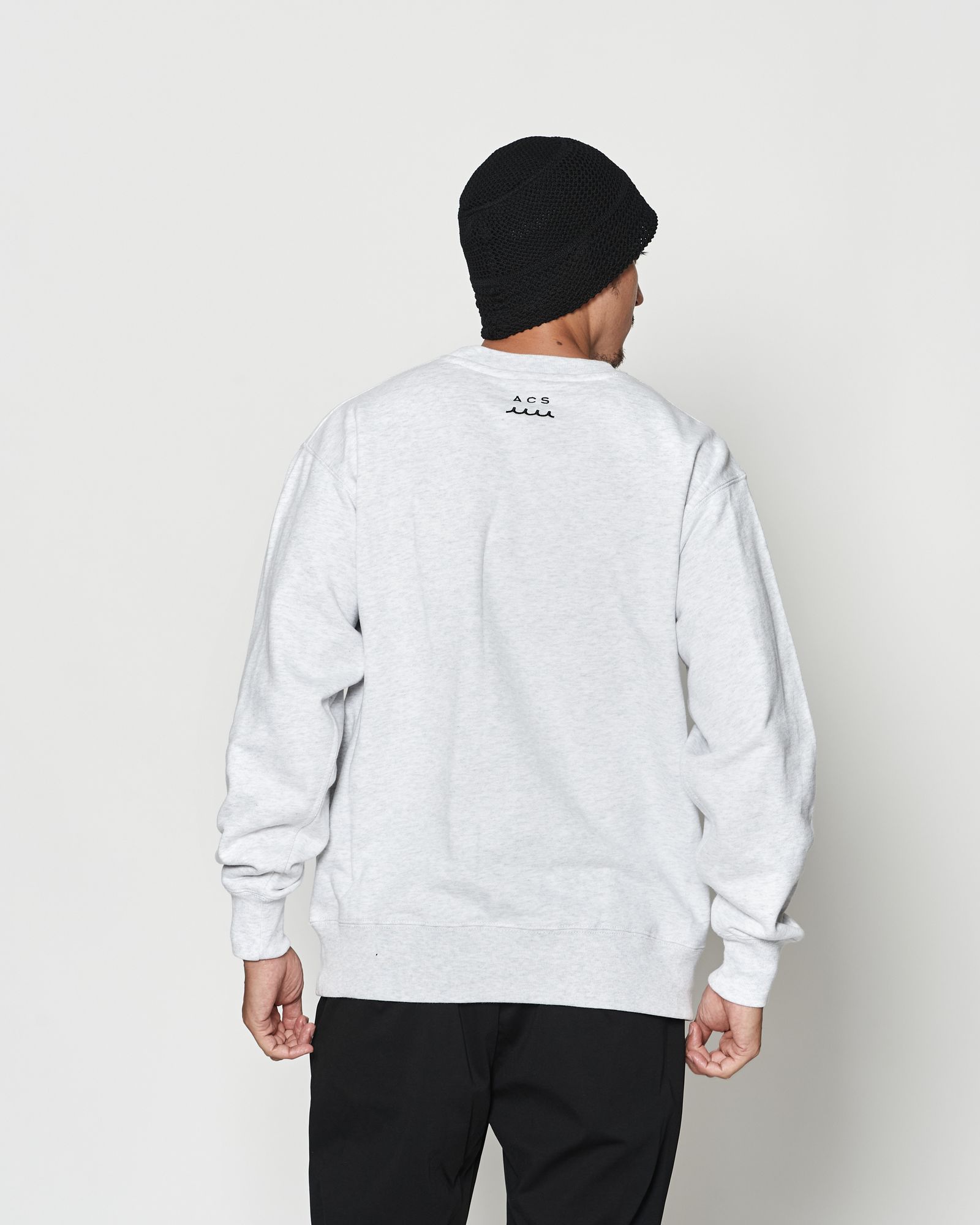 ☆先行予約☆muta MARINE × ACANTHUS  / クルーネックスウェット / Old Logo Crewneck / GREY 【MA2632】