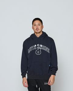 ☆先行予約☆ muta MARINE × ACANTHUS / テストプリントフーディー /パーカー / Test Print Hooded Sweatshirt / NAVY 【MA2656】