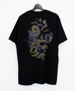 JERSEY POPPY T-SHIRT / BLACK [GK-T80-070-2]