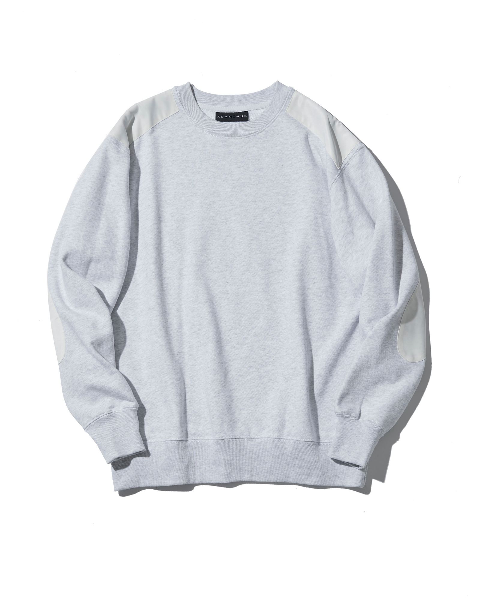 ACANTHUS / Elbow Patch Sweat / スウェット / GRAY 【HJ2503】