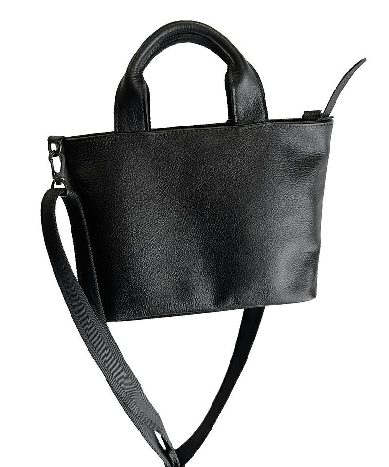 ミニハンドショルダートートバッグ / Mini Hand Shoulder Bag / BLACK [DCD-01506]