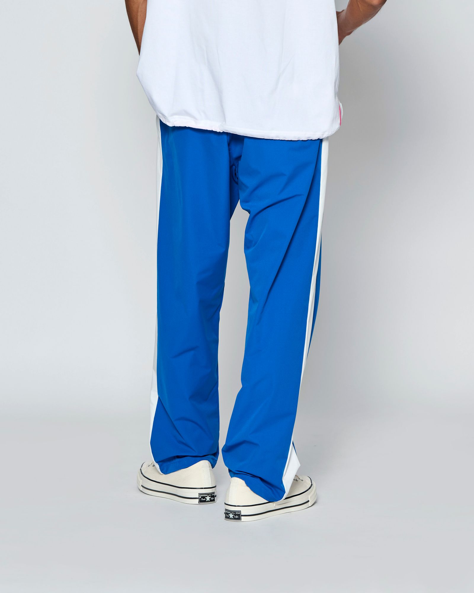 ☆先行予約☆muta MARINE × ACANTHUS  / サイドライントラックパンツ /  Side Line Track Pants / BLUE【MA2705】