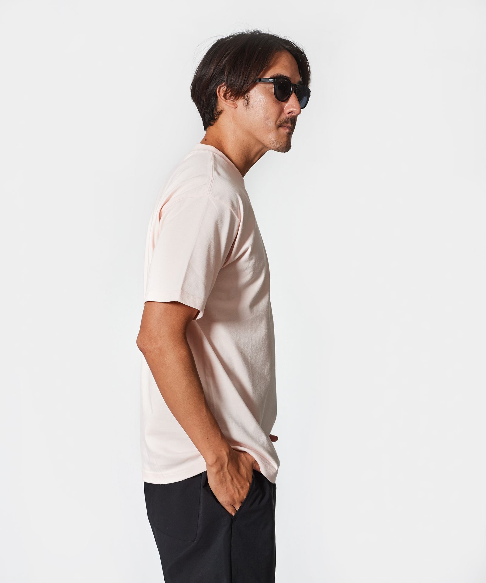 ACANTHUS × muta MARINE / muta sweet logo Tee / Tシャツ / PINK 【MA2526】