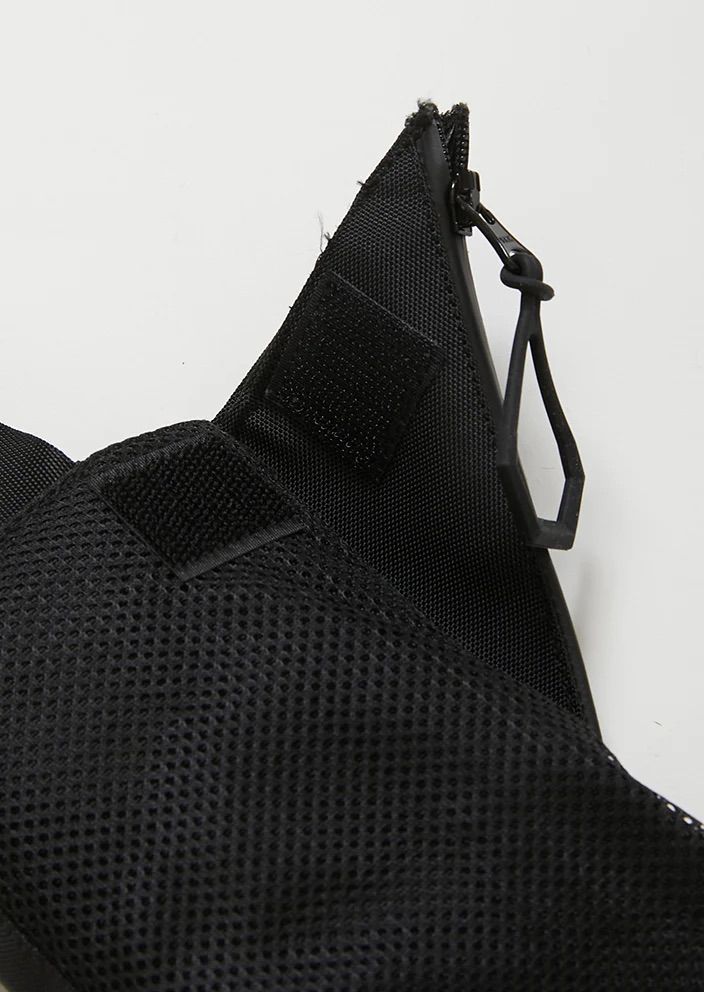 KREVA×GHOST ALMOSTBLACK / JAPANESE SCROLL BAG / BLACK [KRVGAB-A-2-1]