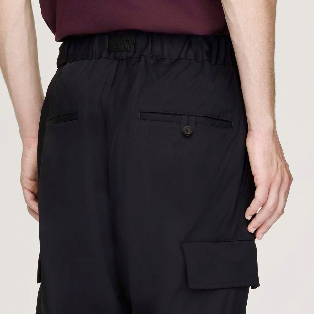レーヨン ツイル カフ パンツ / Y-3 RAYON TWILL CUFFED PANTS / BLACK [JX7283-APPA25]
