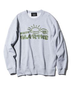 ACANTHUS x muta MARINE / muta ohtadesigh×SToL Crew Sweatshirt / GREY