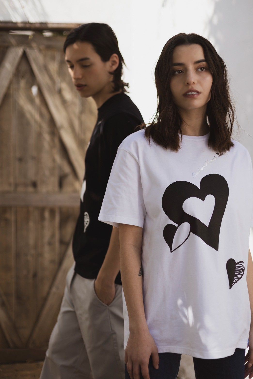 Tシャツ / Pothos / BLACK