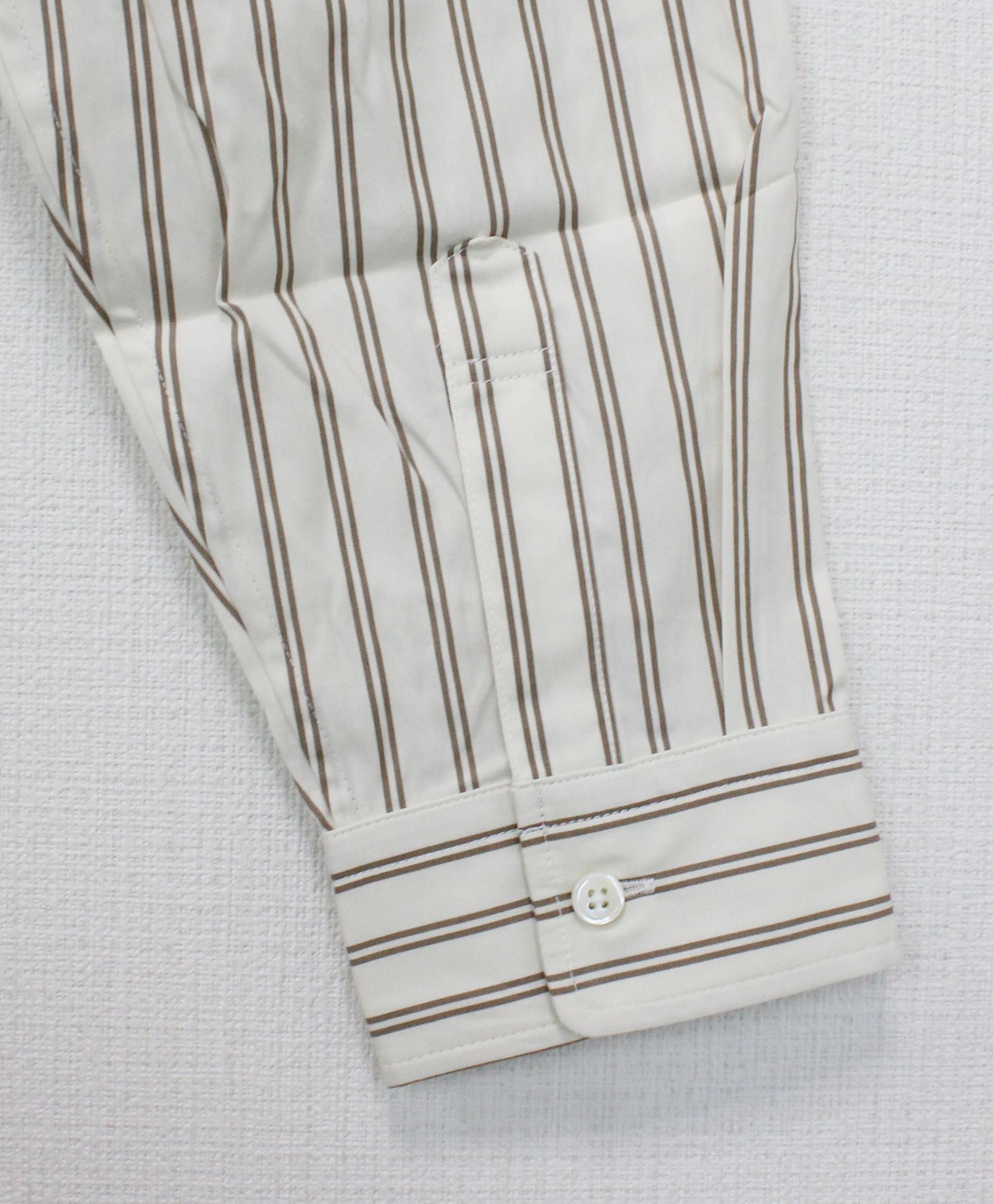 Remake Zip Shirt / リメイク ジップ B.D シャツ / BEIGE【SH2464】