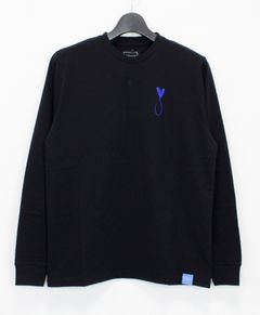 ロングスリーブTシャツ / Tiphanie / BLACK x ROYALBLUE