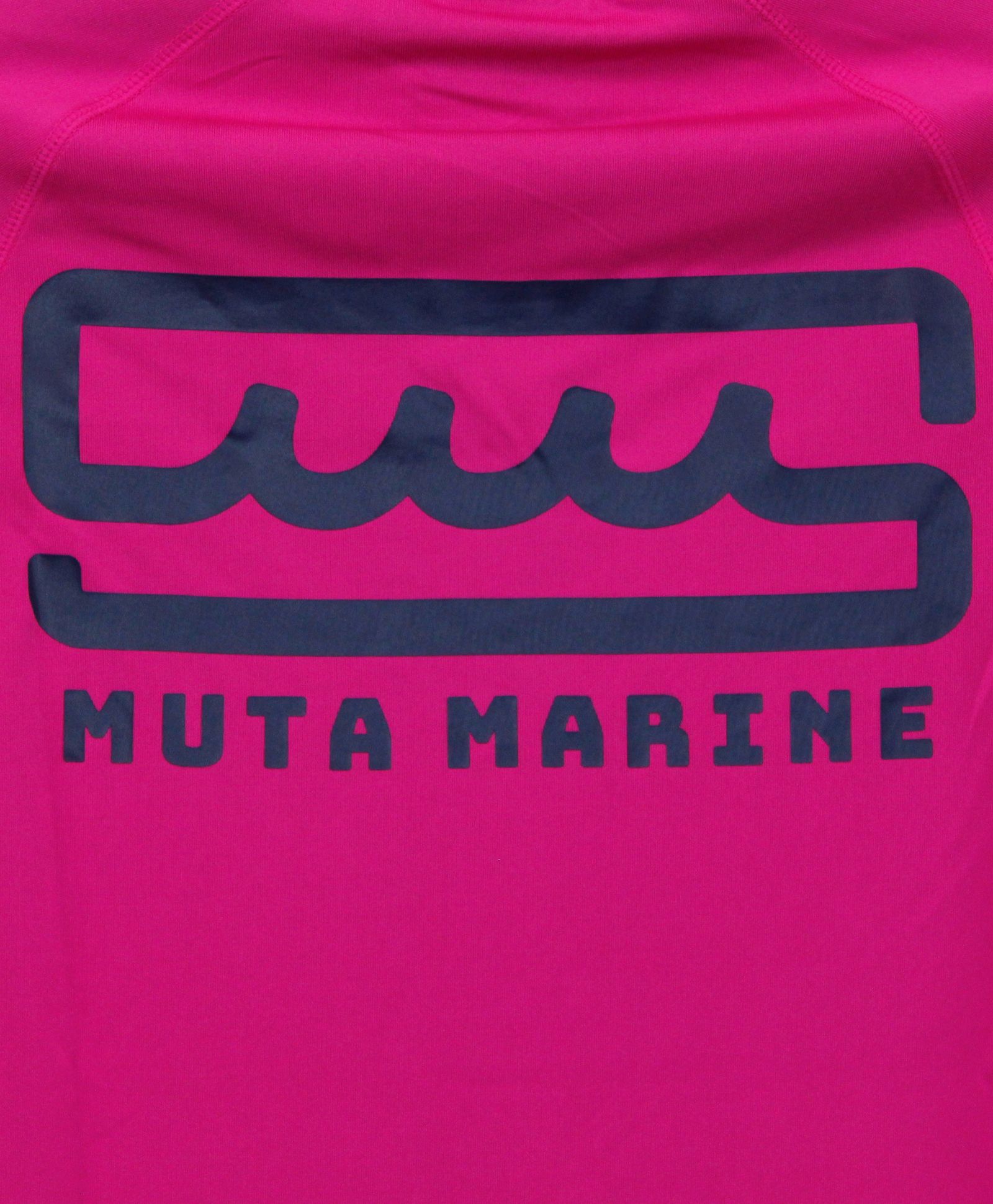 muta - ラッシュロングスリーブTシャツ (BOXロゴ) / ピンク