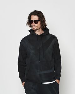 ☆先行予約☆ エイジングダイ スウェットフーディー / パーカー / Aging Dye Hooded Sweatshirt / BLACK【HJ2602】