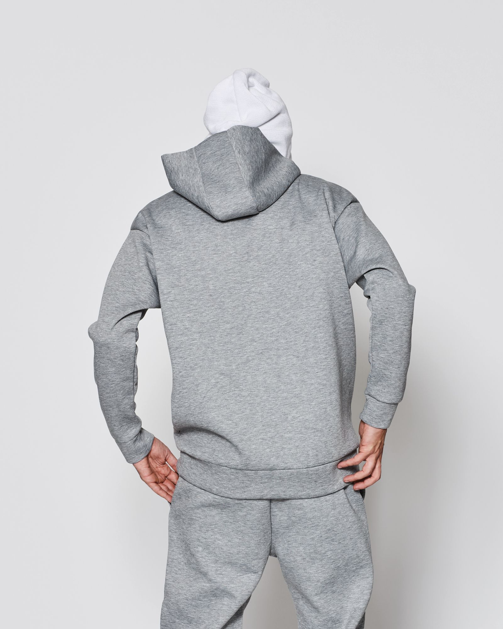 ACANTHUS / Double-knit Hooded Sweatshirt / パーカー / GRAY 【DW2501】