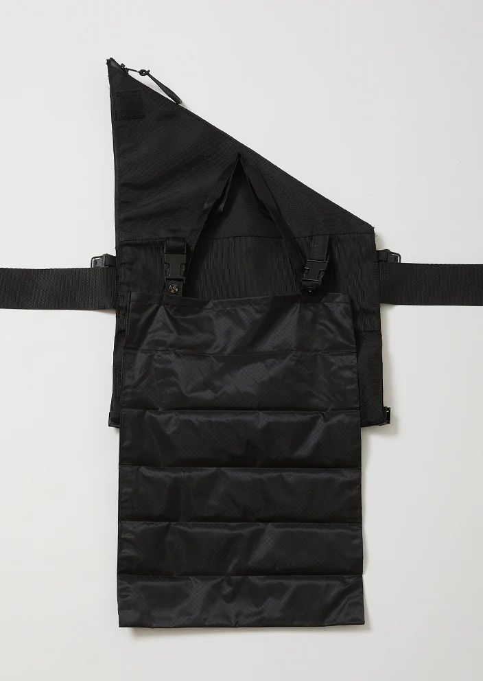 KREVA×GHOST ALMOSTBLACK / JAPANESE SCROLL BAG / BLACK [KRVGAB-A-2-1]