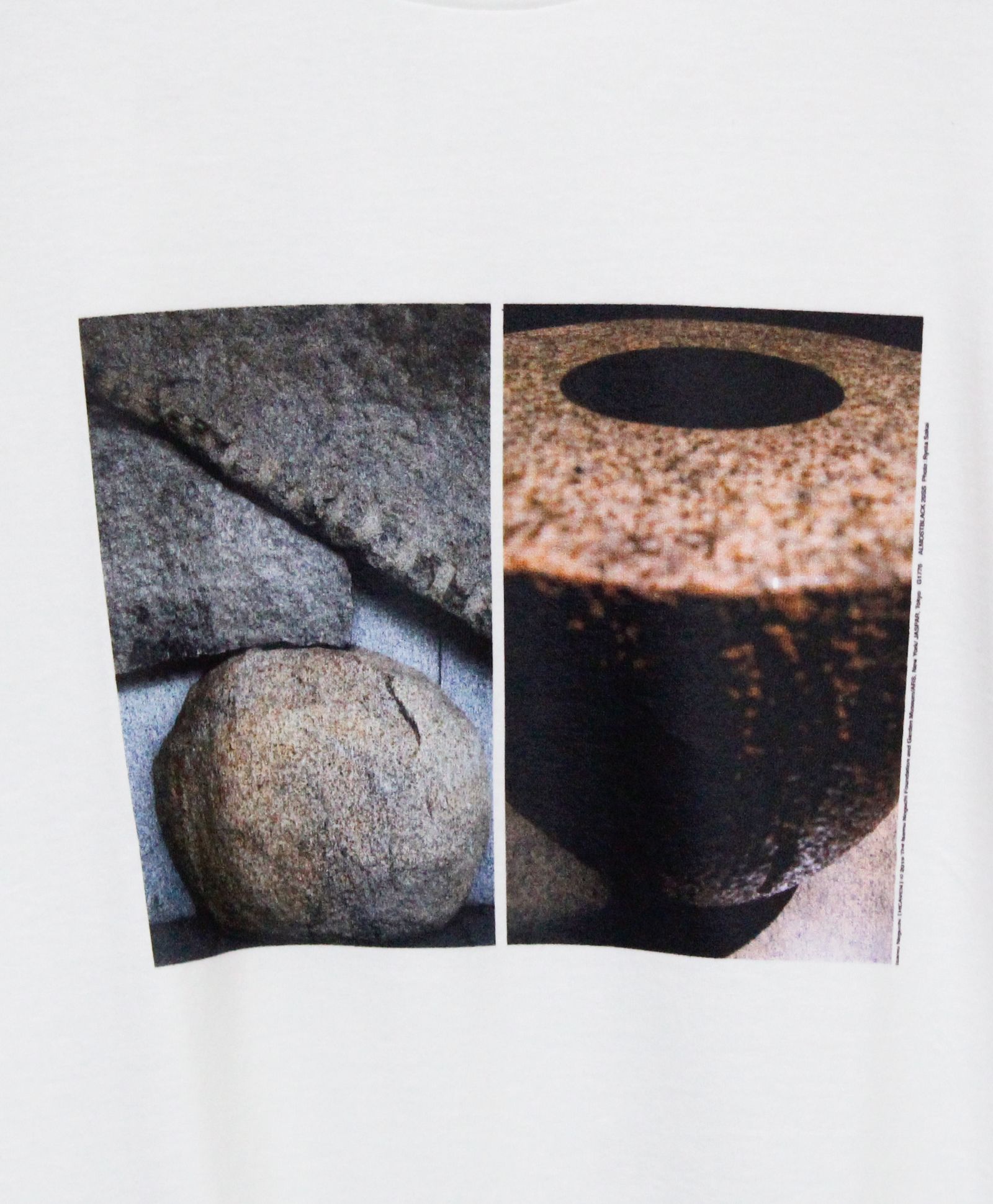 クルーネック プリントTシャツ / CREW NECK PRINT T  / WHITE [IN-CS07]